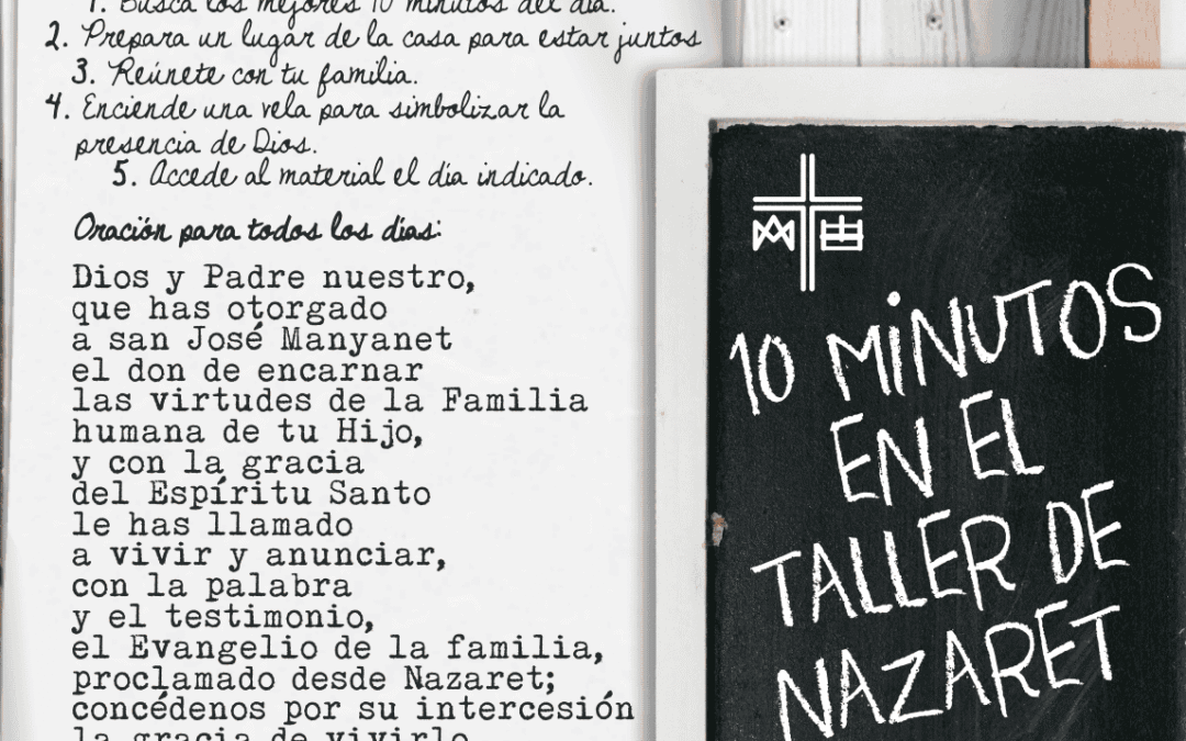 Recursos10 minutos en el taller de Nazaret