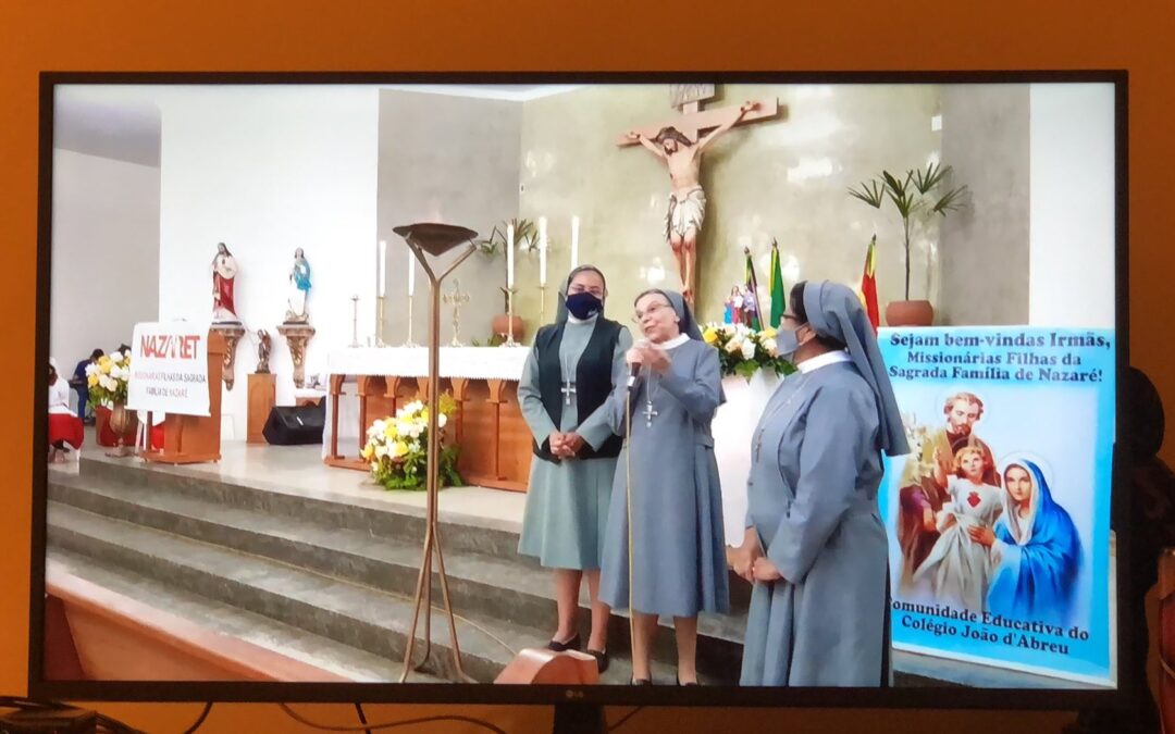 La comunidad de Misioneras Hijas de la Sagrada Familia de Nazaret es acogida en Dianóplis (video)