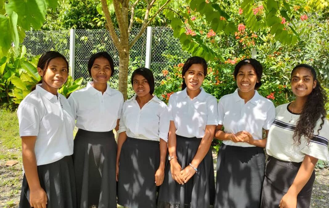 Primeras aspirantes en Timor-Leste