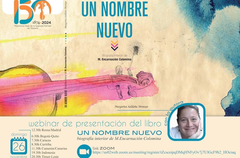 Webinar Presentación del libro «Un nombre nuevo»