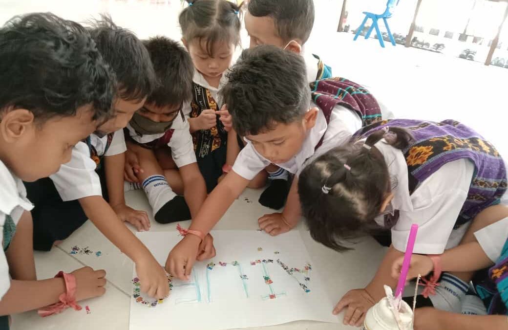 Escuela de Infantil en Kupang, Indonesia